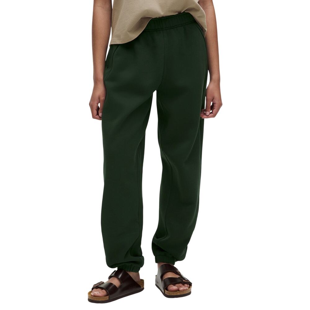 Lululemon Fleece Green Scuba Joggers Size XS